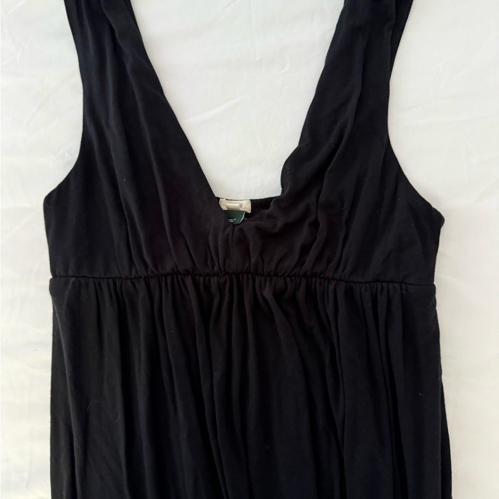 J. Crew black maxi dress